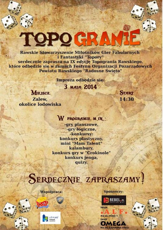 Sponsorzy IX edycji Topogrania Sponsorzy IX edycji Topogrania