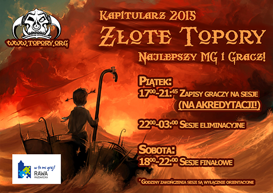 Złote Topory: zapisy graczy Złote Topory: zapisy graczy