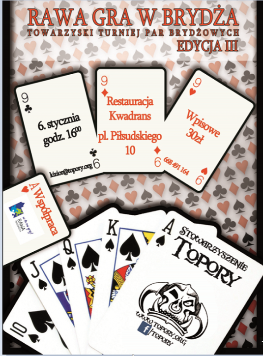 Rawa Gra w Brydża edycja III Rawa Gra w Brydża edycja III