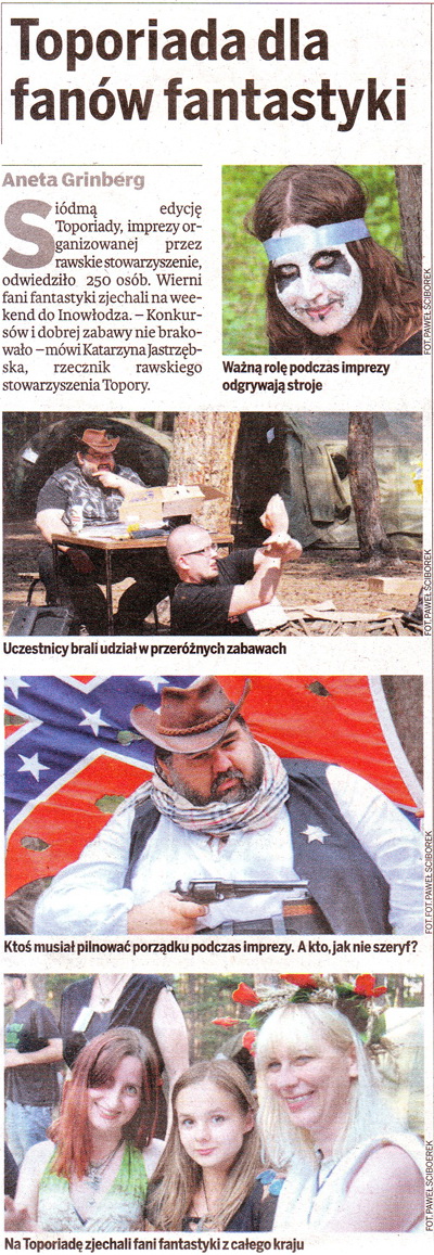 Toporiada dla fan&oacute;w fantastyki