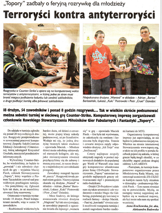 Terroryści kontra antyterroryści