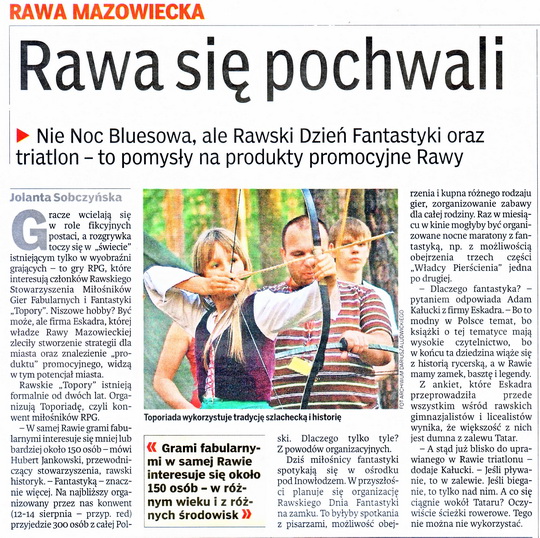 Rawa się pochwali